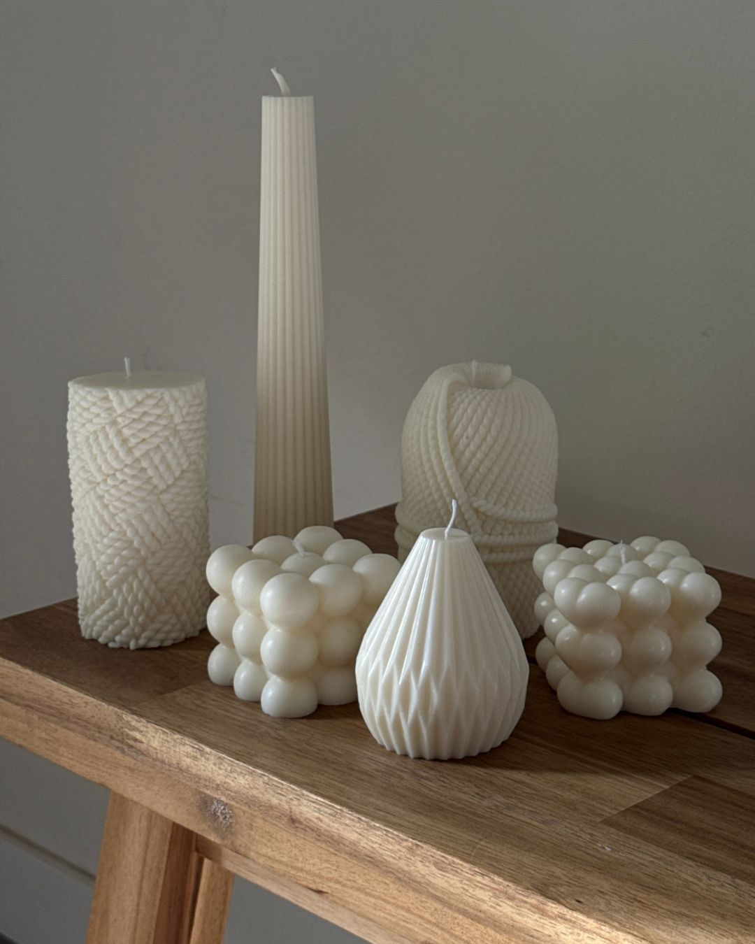 Velas decorativas